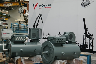 Three-phase squirrel cage motor